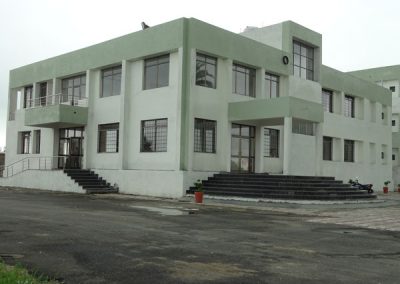 College campus block